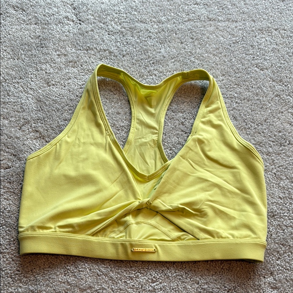 Gymshark x Whitney Simmons V4 Collection Sea Kelp Green Mesh Sports Bra